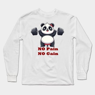 No Pain No Gain - GYM Fundamental Long Sleeve T-Shirt